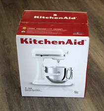KitchenAid 7 Quart Bowl Lift Stand Mixer - Porcelain White - KSM70SXSXPL - NEW picture