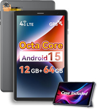 8 Inch Android 15 Tablet with Sim Card Slot Uncloked Cellular Tablet Phone With picture