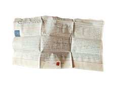 1829 Regency Vellum Document: Deedes & Rees Moylgrove Rectory Pembrokeshire picture