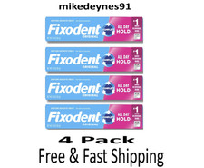 Fixodent Complete Original Denture Adhesive Cream, 2.4 oz--Pack of 4 picture