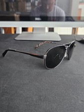 Team REALTREE Xtra D610 Aviator Eyeglass Frames Gunmetal Camo 58-14-135 picture