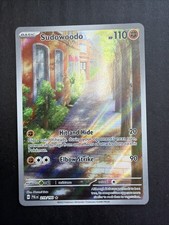 Pokemon TCG Sudowoodo Holo Illustration Rare 219/193 Paldea Evolved EN 110 picture