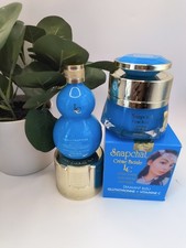 2pc. Lait snaptchat Diamond blue Glutathion & Collagen Face Cream & serum👌  picture