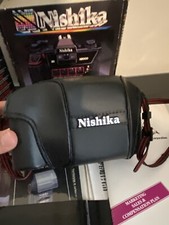 Vtg Nishika N8000 35mm 3-D Camera w/ Twin Light 3000 and Salesman Dealer Kit picture