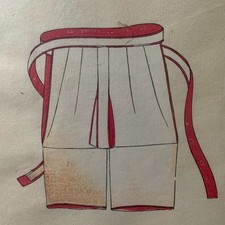 Antique Japanese Wood Print c. 1805. The Edo Period. picture