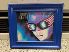 Vintage 1980s Retro Inner Life II Music Cover Framed Print picture