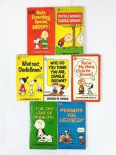 Vintage 1960s Peanuts Paperback Lot of 7 Books Charles M. Schulz picture
