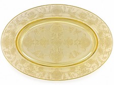 Fostoria Versailles Topaz Yellow 12.5