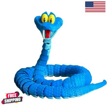 30cm Gary Snake: Disney Zootopia 2 Articulated Simulation Toy Snake, 3d Printed* picture