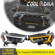 2x Upgrade Full LED Headlights Projector For Toyota 4RUNNER 2014-2022 Animation picture
