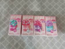 Gui Gui Mini Slime Keychain FULL SET 4 Gloss Cloud Clear Butter NEW Collectible picture