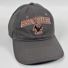 Vtg Boston College Hat The Game Gray Eagles Strapback Cap NEW picture