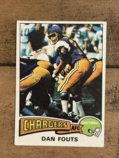 1975 Topps #367 Dan Fouts HOF Vintage NFL Rookie Card RC picture