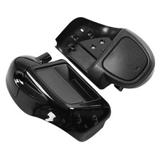 Lower Vented Leg Fairing Glove Box for Harley Touring 2014-2024 Air Cooled Black picture