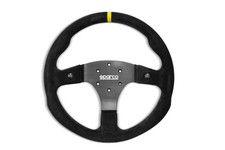 Sparco R330 Suede Steering Wheel - Premium Automotive Performance picture
