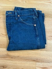 Womens Wrangler 14MWZG Pro Rodeo High Waisted Blue Jeans Size 9x34 picture