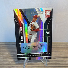 Donruss 2004 Elite Extra Edition Thomas Diamond Auto Aspirations #290 /1055 picture