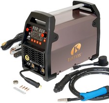 LOTOS MIG180 180A MIG Welder, 6 in 1 Gas MIG, Without Spool Gun, Stick, Lift picture