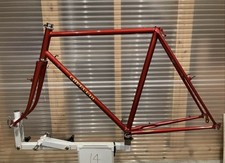 Cherubim Vintage Chromoly Randonneur Touring Bike Frameset 26.8 USED picture