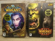 2 World Of Warcraft WOW PC Mac CD-Rom Blizzard Computer Disc 2004 2002 Games picture