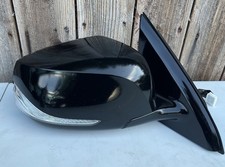 2017-2020 Infiniti QX60 Right Passenger Side Door Mirror Black Heated Camera OEM picture