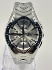 Refurbished Diesel Mens Mercurial Grey Chronograph Men's Wrist Watch picture