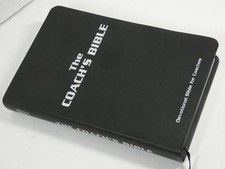 The COACH'S BIBLE New Living Translation Devotional 8x5 Soft Bound Red Letter picture