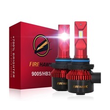 Firehawk 2026 New 9005/HB3/H10/9145 LED Bulbs 50000LM 700% Brighter 6000K Coo... picture