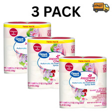 Great Value Cherry Blossom Air Freshener Spray Refill 6 Pieces 6.17 Oz picture
