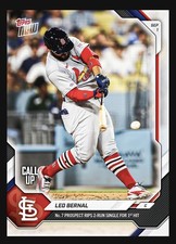 2026 TOPPS NOW 626 LEO BERNAL CARDINALS 1st MLB HIT PRESALE picture