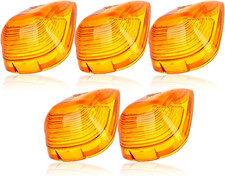 5PCS Amber Cab Roof Marker Light Assembly for Ford F-250 F-350 F-450 1999-2016 picture