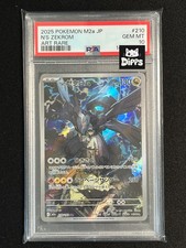 Pokemon PSA 10 N's Zekrom m2a 210/193 Art Rare Japanese Mega Dream ex MINT picture