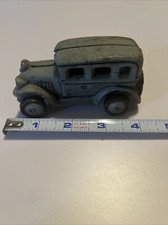 Vintage Antique Cast Iron Toy 🚙 Car Sedan Heavy Cast Iron picture