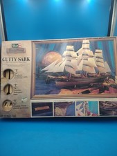 Large Revel Authentic Museum Classics Cutty Sark Clipper Ship Open Box  picture