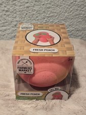 Authentic Sunny Days Viral Jumbo Squeezy Peach – Squishy Toy 🍑 picture