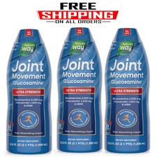 3 Pack - Nature's Way Joint Movement Glucosamine Liquid, 33.8 fl. oz. picture
