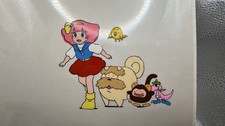 Magical Princess Minky Momo Animation Cel with Original Production Artwork Rare picture