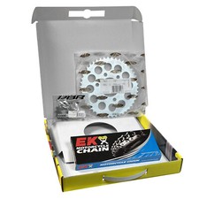 MF7425 PBR Transmission Kit Crown 46 Sprocket 13 Chain 428 Benelli Leoncino 125 picture