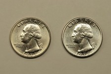 1977 P & D Uncirculated Washington Quarters,  picture