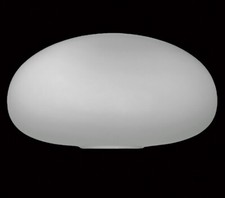 Laurel Mushroom Lamp Glass Replacement Shade Globe Mid-Century Modern Retro  picture