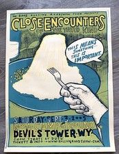 RARE: Close Encounters of the Third Kind by Jay Ryan 2005 MINT Devil's Tower picture