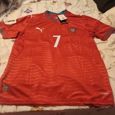 PUMA Portugal Cristiano Ronaldo #7 National Soccer Jersey Red Mens L NWT picture