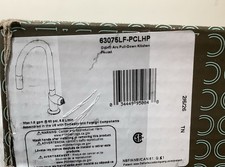 Brizo Odin 63075LF-PCLHP 1.8 GPM Arc Spout Kitchen Faucet, Chrome, (Less Handle) picture