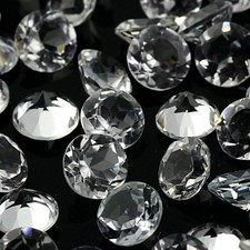 Natural White Topaz Round Faceted Cut 3mm To 15mm Loose Gemstone picture