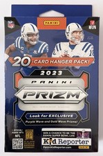 2023 Panini Prizm NFL Football Hanger Box Purple Gold Wave Factory Sealed picture