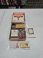 Vintage Monopoly Board Game 2,026,082 patent Parker Brothers 1935 No Board 🇺🇸  picture