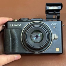 [Excellent] Panasonic LUMIX DMC-GX1 Digital Camera w/35mm f1.6 Lens English picture