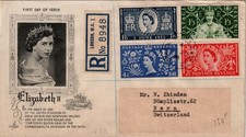 GREAT BRITAIN, QE2, 1953 CORONATION, CHARING CROSS TO BERN SWITZERLAND picture
