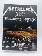 Big 4 Live Sofia Bulgaria Metallica Slayer Megadeth Anthrax Box DVD Set 2010 picture