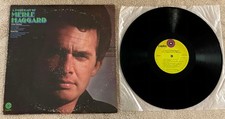 A Portrait of Merle Haggard, 1969 Vinyl Record LP, Capitol Records, ST-319, VG picture